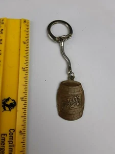 Schlüsselanhänger Vintage Messing Schlitz Bierfass - Bild 1 von 2