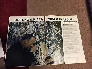 Magazine life. Jackson Pollock. 1959 - Imagen 1 de 1