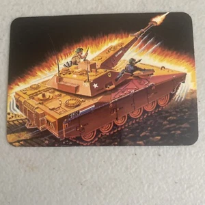 NM 1986 GI JOE MILTON BRADLEY ACTION HASBRO CARD 31 - Picture 1 of 6