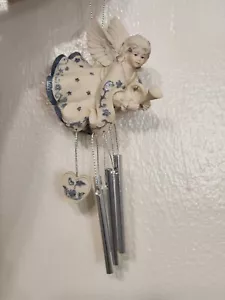 Sarah's Angels hanging ornament with windchimes Mindspring EUC - Picture 1 of 13