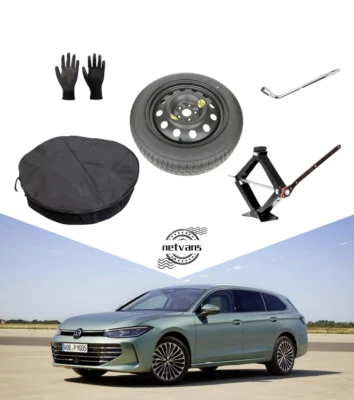 Ersatzrad Notrad Reserverad 18" für VOLKSWAGEN VW PASSAT 2024 (145/85R18) + Kit - Bild 1 von 4