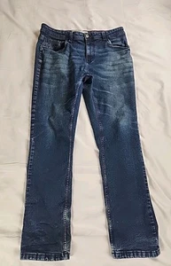 Artful Rebel Men’s Dark Blue Stretch Slim Straight Leg Jeans Sz 34 x 30 - Picture 1 of 10