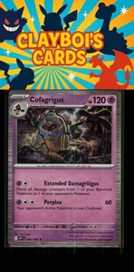 Cofagrigus SV: White Flare Pokémon 040/086 Holo Rare NM+ - Picture 1 of 2