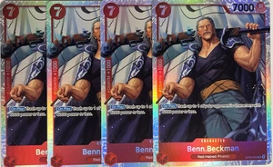 Benn Beckman SR OP10-009 - Emperors In The New World - One Piece TCG (Playset) - Picture 1 of 1