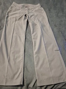 Pantaloni donna Patagonia Negril pantaloni da trekking taglia 2 beige outdoor casual - Foto 1 di 8