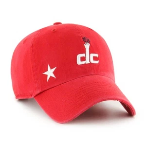 Sombrero ajustable para mujer '47 rojo Washington Wizards confeti bajovisor limpieza - Imagen 1 de 5