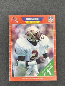 Pro Set Deion Sanders #486 1989 Rookie RC HOF **Envío gratuito** - Imagen 1 de 2