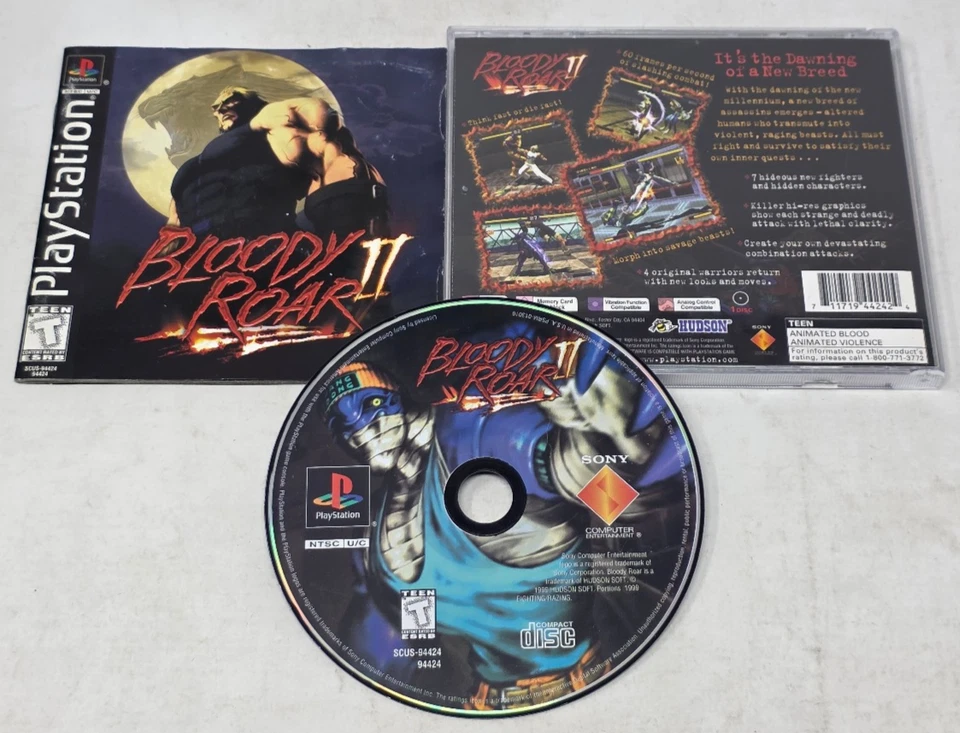 PS1 Bloody Roar 2 *con manual*probado*F/S* Foto 1 de 1