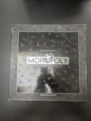 Monopoly Onyx US 2007 Edition Board Game from Parker Brothers - never played! - Image 1 of 4