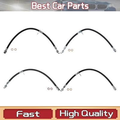 Manguera hidráulica de freno trasero delantero Sunsong 4 para Toyota Avalon 1997 1998 1999 2000 Foto 1 de 4