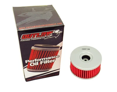 Filtro de aceite Outlaw Racing ORF136 Performance SUZUKI DR250 DR350 DR400 DR-Z250 Foto 1 de 4