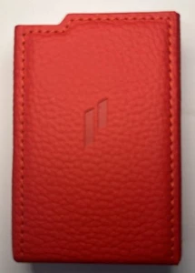 COWON Leather Case Plenue D3, Red Color (PD3) New - Picture 1 of 12