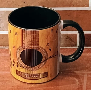 Guitar Cup 11.8 Oz NEW Musical Theme Mug Mugs Cups - Picture 1 of 6