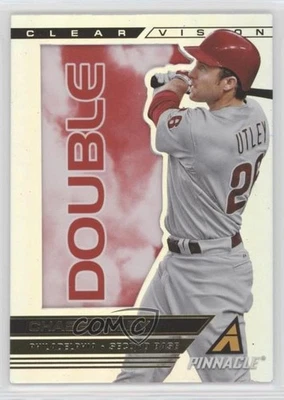 Panini Pinnacle Clear Vision 2013 doble persecución Utley #CV50 Foto 1 de 2