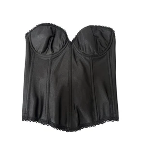 Empire Intim Korsett BH Damen 34D Neu mit Etikett schwarz Haken & Ösen Polyester  - Bild 1 von 7