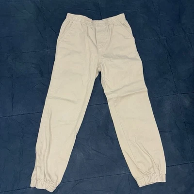 Calvin Klein Boys Size 5 Khaki Pants With Elastic Leg Bottom NWT - Image 1 of 4