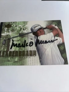 Mark O Meara Signed 2001 Leaderboard UD Golf Card - Picture 1 of 1