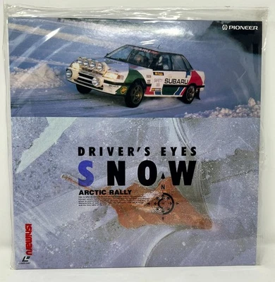 Driver's Eyes Snow Arctic Rally Laserdisc PILW-1072 LD Laser Disc Japanese CLV - Image 1 of 3