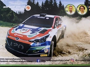 Carte Postale Postcard CP RALLY WRC ESPAGNE CATALUNYA 2019 HYUNDAI R5 TEMPESTINI - Picture 1 of 1