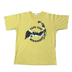 Vintage Ben And Jerry’s Euphoria Cape Cow T Shirt Medium 90s Cape Cod - Picture 1 of 7