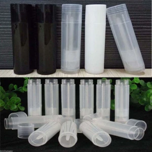 10pcs Cosmetic Containers Empty Lip Balm Tubes Lipstick Bottles  DIY Bottle New - Picture 1 of 7