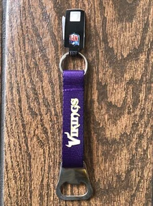Minnesota Vikings NFL Keychain & bottle opener Lanyard. New with tags. - Picture 1 of 1