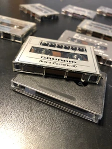 10 Steno Kassetten teiw. GRUNDIG Cassette 30 Stenorette Diktiergerät - Bild 1 von 7
