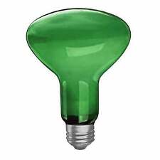 50W 50 Watt R20 R 20 120V Flood Light Bulb Frosted Reflector Green Color Lamp