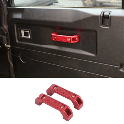 RED Alloy Interior Handle Replacement For Land Rover Defender 90 110 04-18 - Image 1 of 4