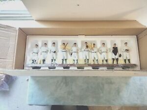 The Danbury Mint 1927 New York Yankees 10 Team Statues with Ruth & Gehrig !!!