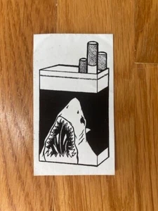 Shark Toof Sticker Art Print Shepard Fairey Obey Neckface Skullphone Los Angeles - Picture 1 of 4