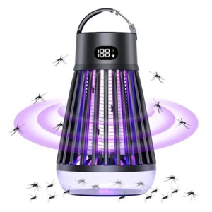 Lampe Anti Moustique 2 en 1 IPX5 Étanche Portable + Crochet USB Rechargeable - Imagen 1 de 6