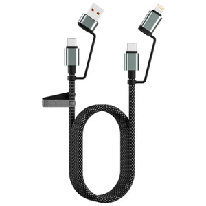 4-in-1 Multi Fast Charging Cable USB-C Charging Type-C to Type C USB Charger - Picture 1 of 10