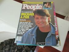  People Magazine Dec 4, 1989, Michael J. Fox Miracle on I-880 Christina Applegat