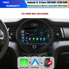 Produktbild - CarPlay Android Auto Für BMW Mini Clubman 2014-2020 BT DAB+ Autoradio GPS SatNav