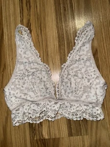 Victoria's Secret Body by Victoria Lace Bralette Large L White 01/2017 - Bild 1 von 6