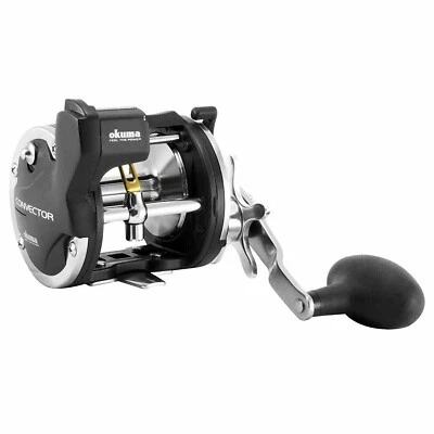 Okuma Convector CV-20 DLX Line Counter Reel Star Drag Left-Hand Fishing NEW - Image 1 of 4