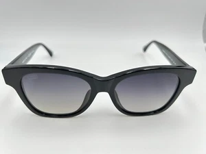 Chanel Sunglasses New 5482H 622/S8 Black Gray Gradient Polarized Pearls CC - Picture 1 of 5