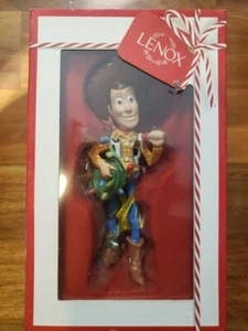 Lenox Porcelain Disney Toy Story Woody Christmas Cowboy Ornament With Lights - Picture 1 of 6