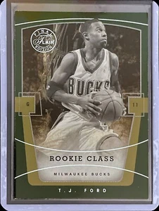 TJ Ford - 2003-04 Fleer Flair Final Edition - Numbered /799 - Rookie  - Bild 1 von 2
