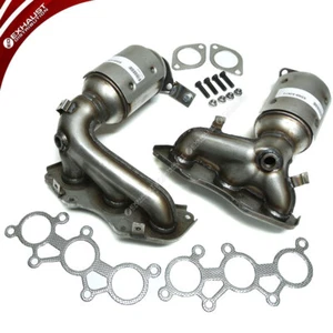 TOYOTA Venza 3.5L 2009-2015 Manifold Catalytic Converter 2 PIECES PAIR - Picture 1 of 5
