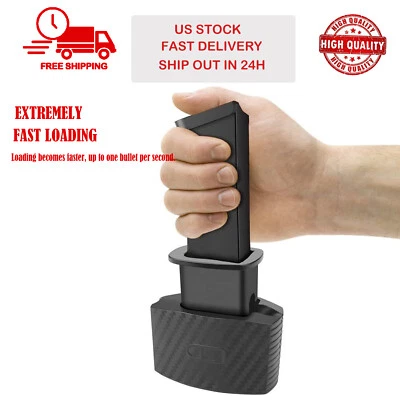 Cargador rápido cargador táctico 9 mm/.40 para Glock G17/18/19/22/34/35/45/47 Foto 1 de 4