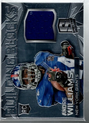 B4256 2014 Panini Spectra Building Blocks Jerseys #28 Andre Williams Jersey /199 - Image 1 of 2