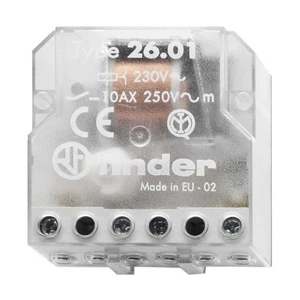 Finder 26.01 Relay Step by Step 230V AC 1 Contact 10A 250V 2 Sequences - Picture 1 of 2