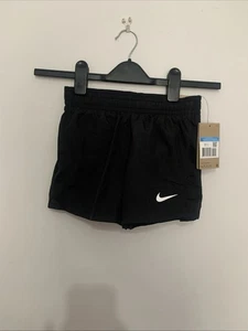 Nike Dri Fit Girls' Shorts UK Medium, 137-146cm Black - Picture 1 of 6