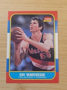 Fleer Kiki Vandeweghe #117 EX 1986-87 - Imagen 1 de 2