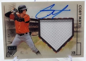 2024 Panini National Treasures Coby Mayo 2023 America's Pastime Auto RC #43/75 - Picture 1 of 3