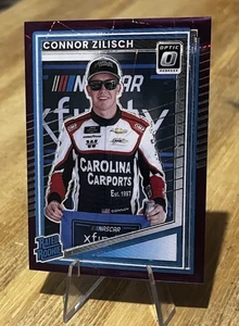 Connor Zilisch /59 RATED ROOKIE PURPLE VELOCITY OPTIC PRIZM 2025 Donruss NASCAR - Bild 1 von 6