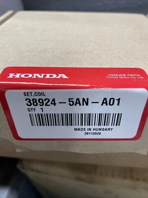 Оригинальный комплект катушек переменного тока Honda 38924-5AN-A01 2017-2021 Civic 2019 CRV CR-V - Изображение 1 из 4