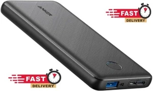 ANKER POWERCORE Slim 10000 PD 10000mAh High-Speed PowerIQ Power Bank-Au - Picture 1 of 8